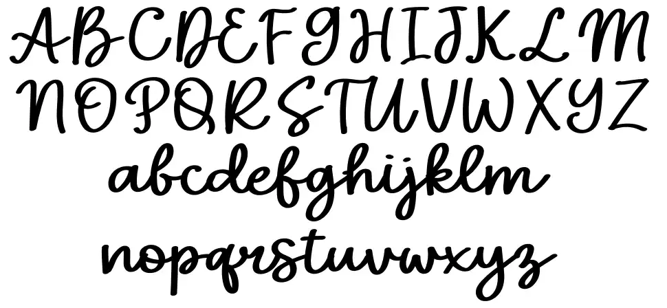 Elsie Kinsleyfont specimens
