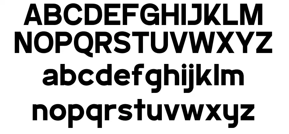 Emaslandfont specimens