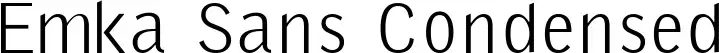 Emka Sans Condensed