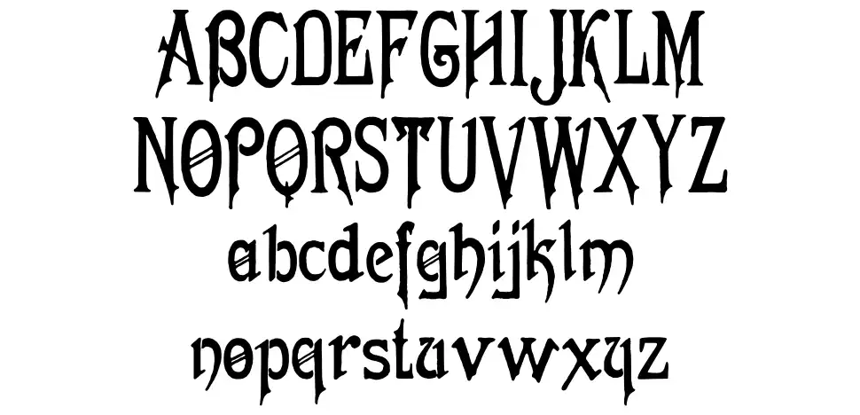 Empire 1887 Especímenes Empire 1887font specimens