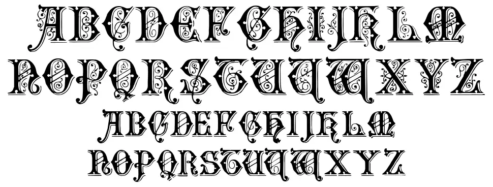 Emporiumfont specimens