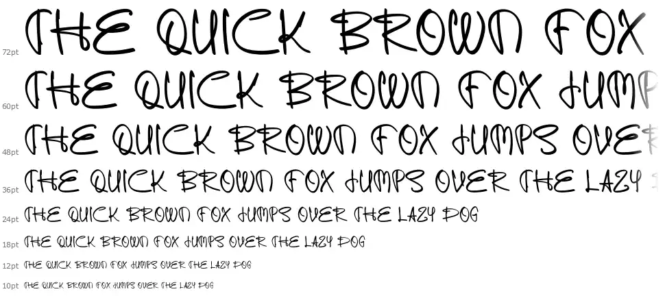 Enjoyablefont waterfall