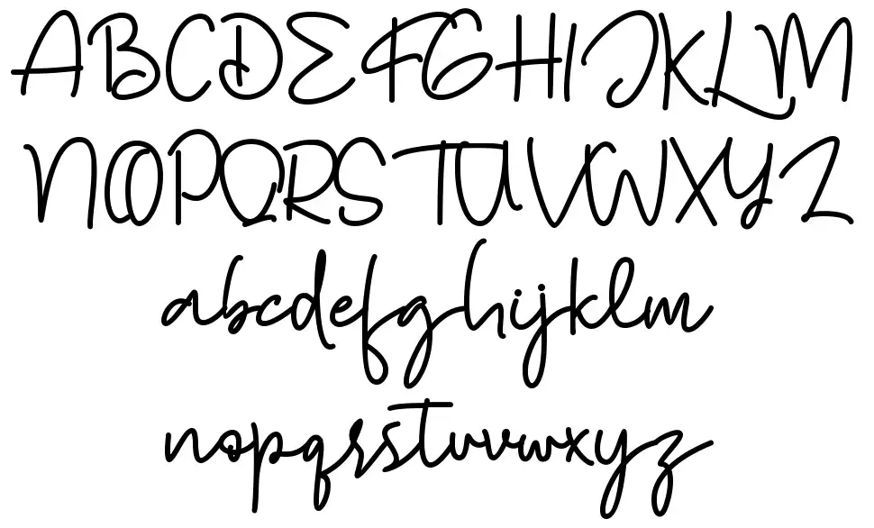 Everything Has Changedfont specimens
