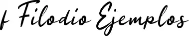 f Filodio Ejemplos