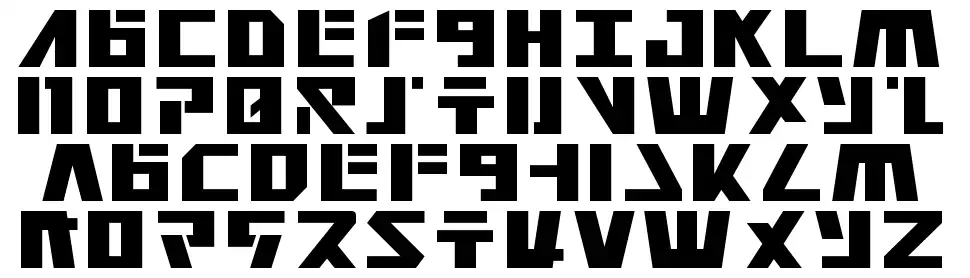 Falconheadfont specimens