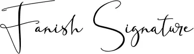 Fanish Signature