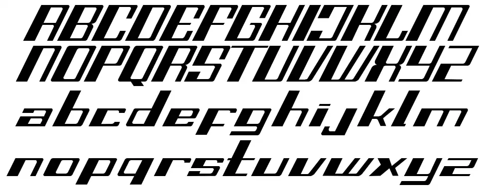 Fast SSfont specimens