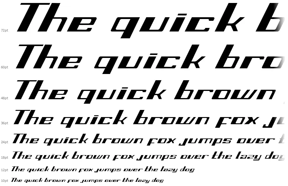 Fast SSfont waterfall