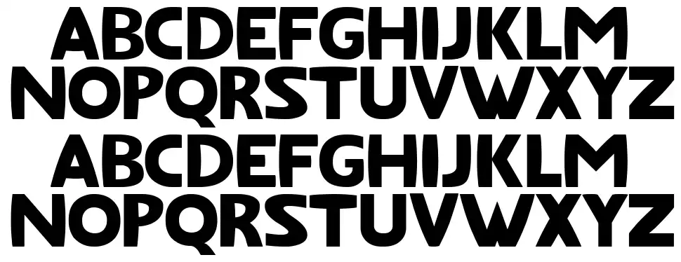 Fat Fontfont specimens