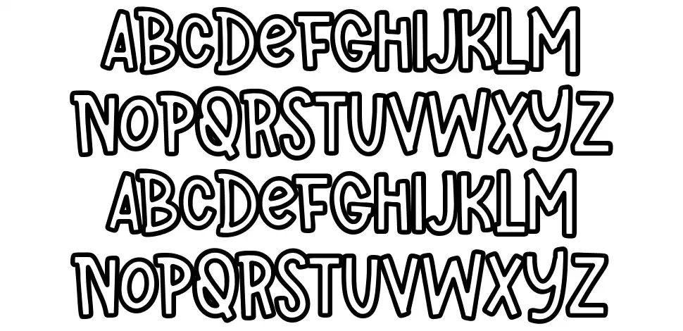 Fb Super Funfont specimens