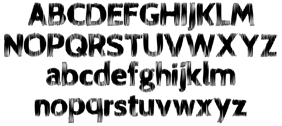 Fire Blockfont specimens