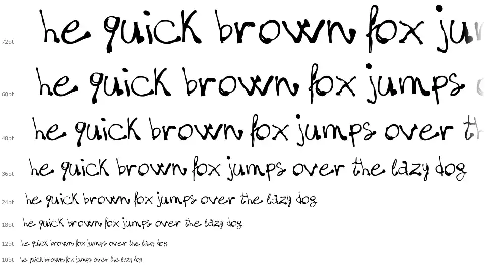 Five $ matter!font waterfall