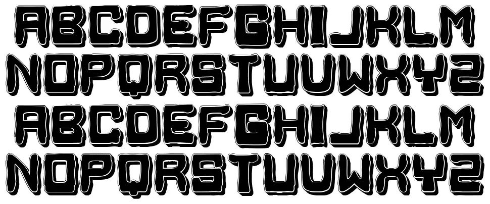 Flower Streetfont specimens
