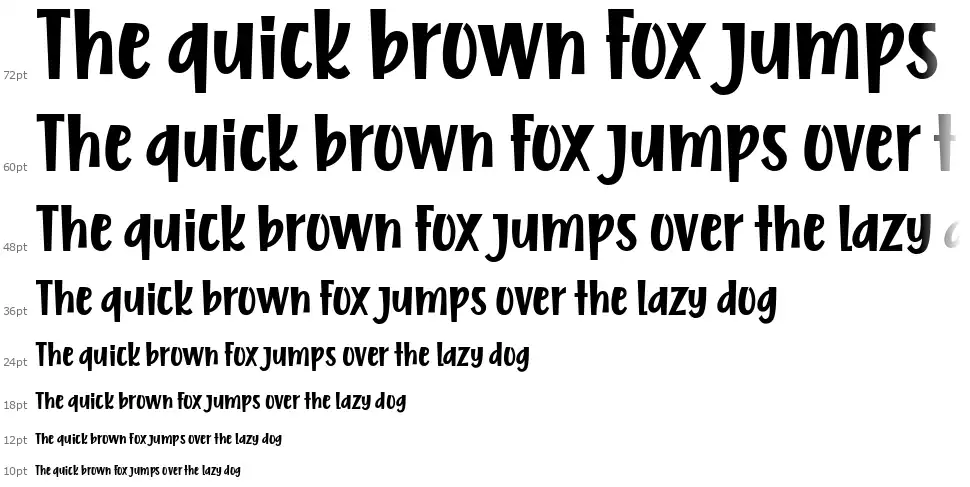 Free Mondayfont waterfall