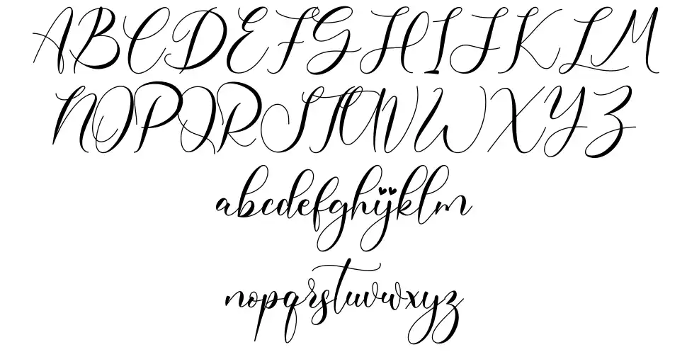 Freelovefont specimens