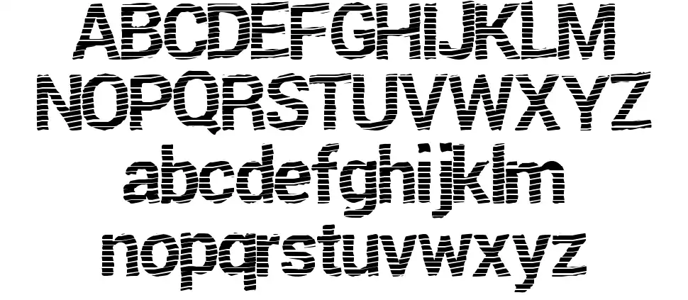 Fresh Twistfont specimens