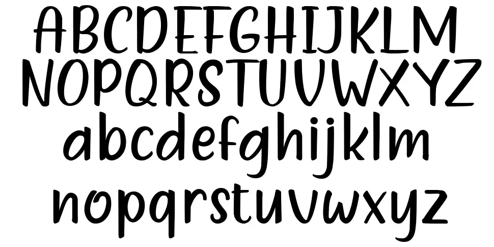 Freshty Milkfont specimens