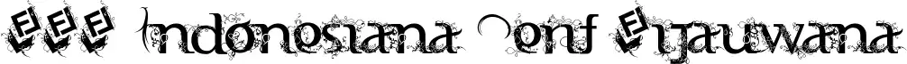 FTF Indonesiana Serif Hijauwana
