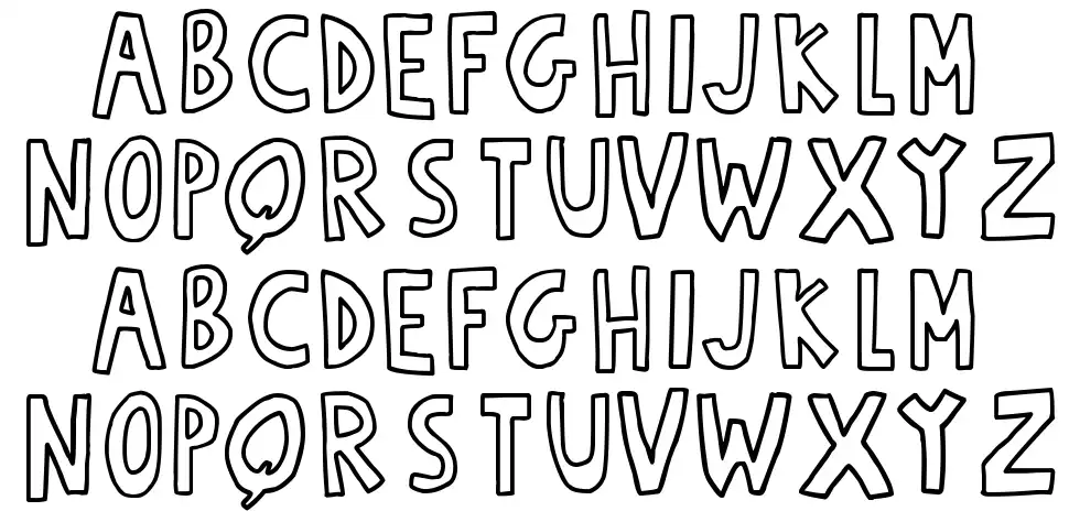 Fuente Manerismofont specimens