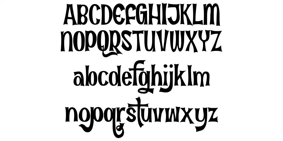 Fun in the Junglefont specimens