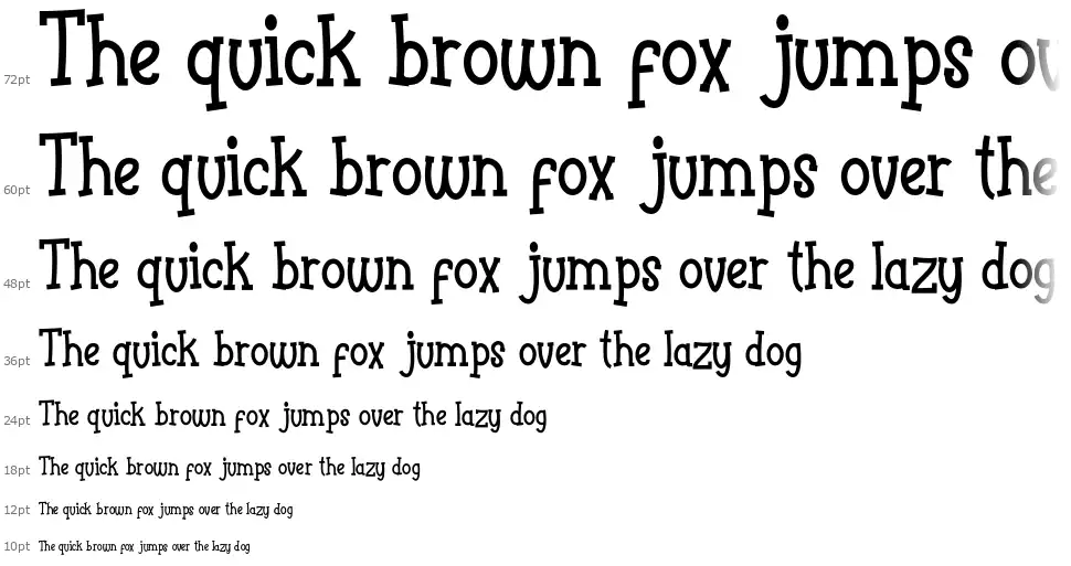 Funyardfont waterfall