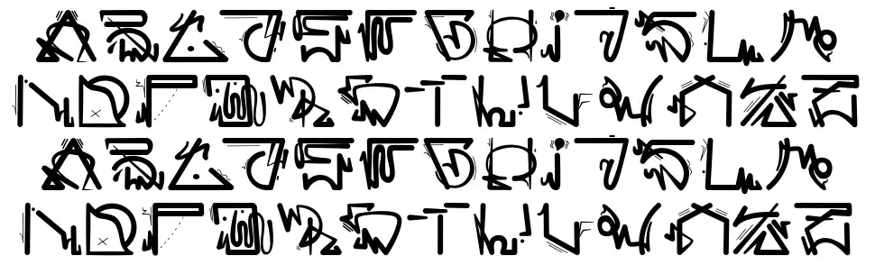 Futurista Spfont specimens