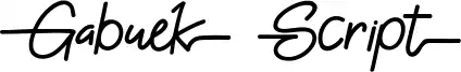 Gabuek Script