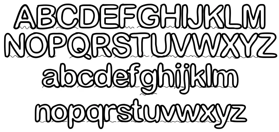 Gaelle Number 4font specimens