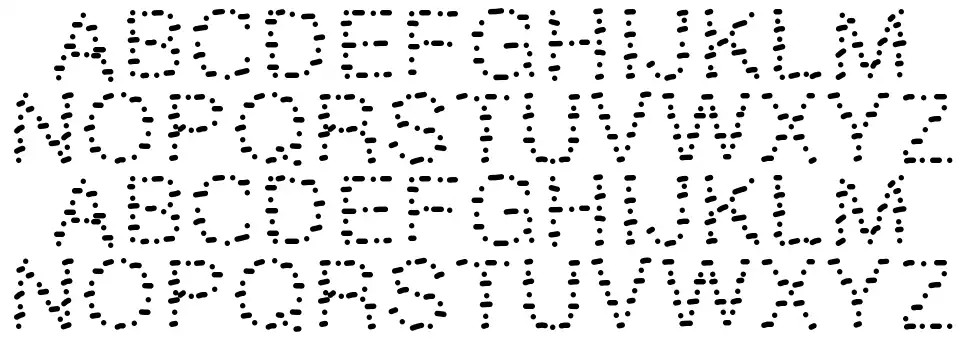 Gaelle Number 9font specimens