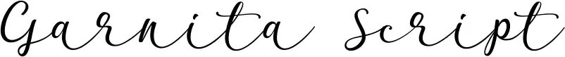 Garnita Script