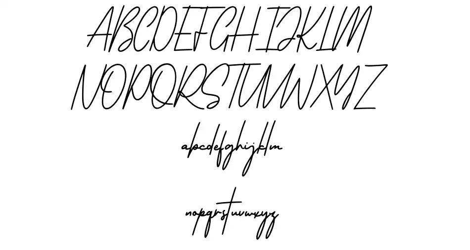 Gateway Signature Especímenes Gateway Signaturefont specimens