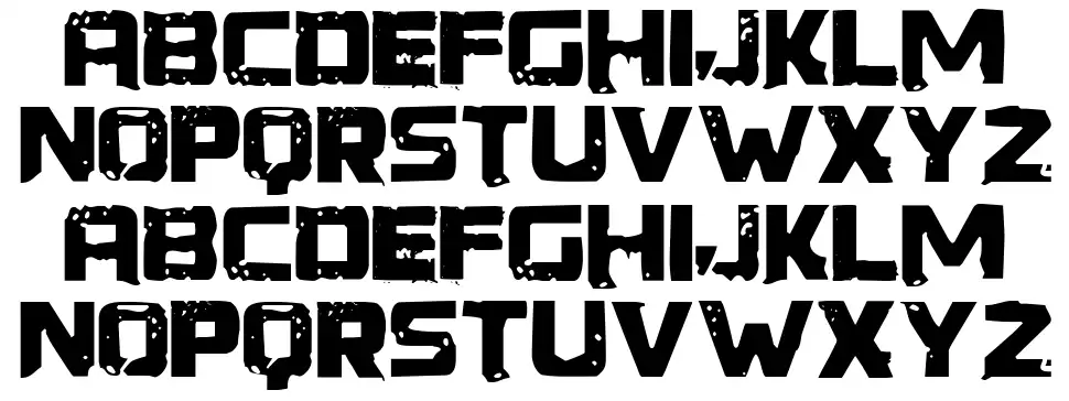 Generator Rexfont specimens