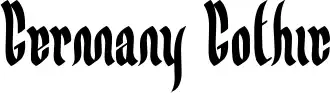 Germany Gothic