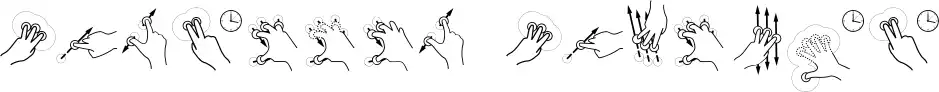 Gesture Glyphs