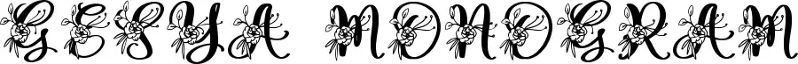 Gesya Monogram