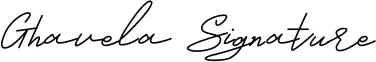 Ghavela Signature