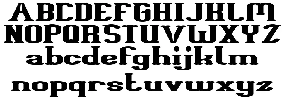 Giant Universefont specimens