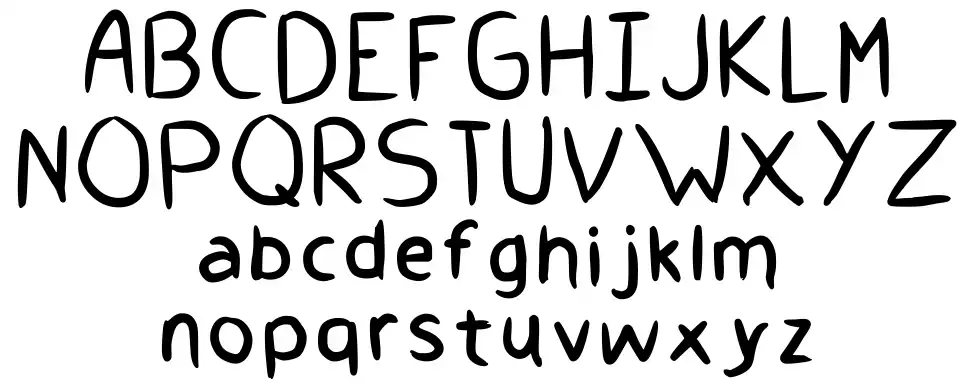 Give Me A Handfont specimens