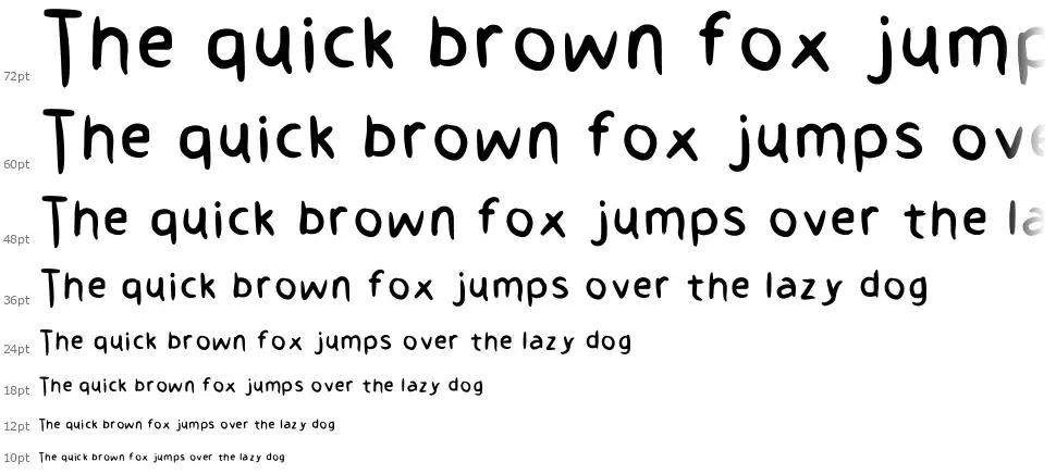 Give Me A Handfont waterfall