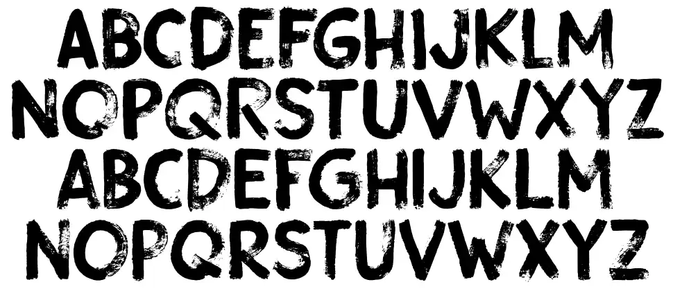 Gobsmackedfont specimens
