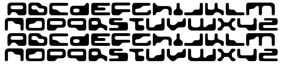Golden Girdlefont specimens