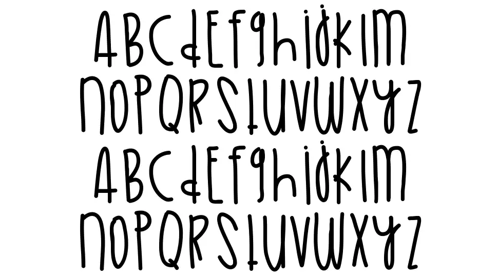 Golden Skiesfont specimens
