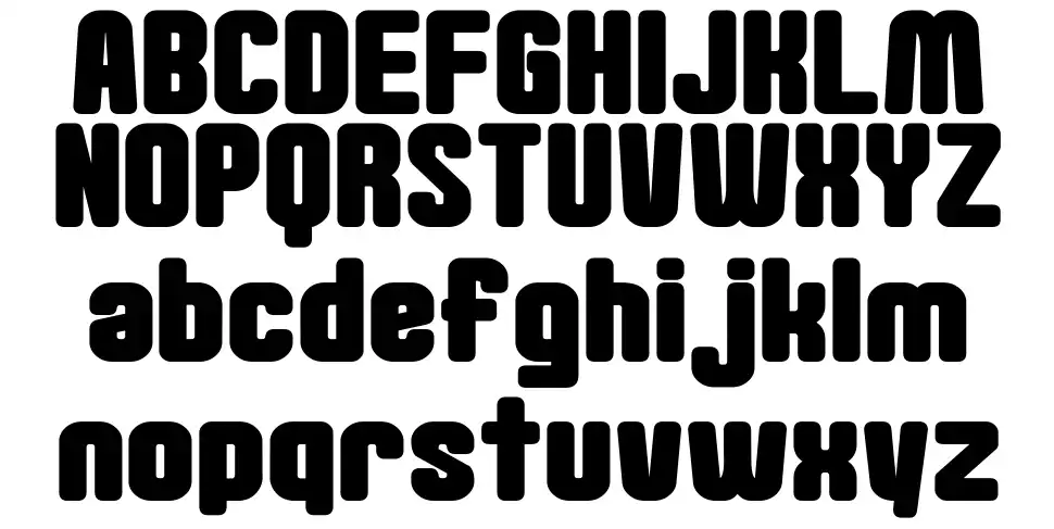 Goma Standard 02font specimens