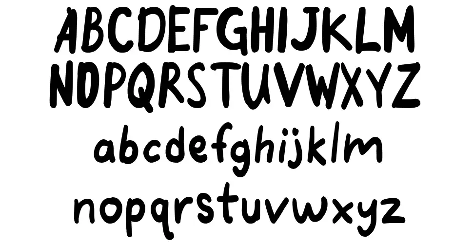 Good Morning Purplefont specimens