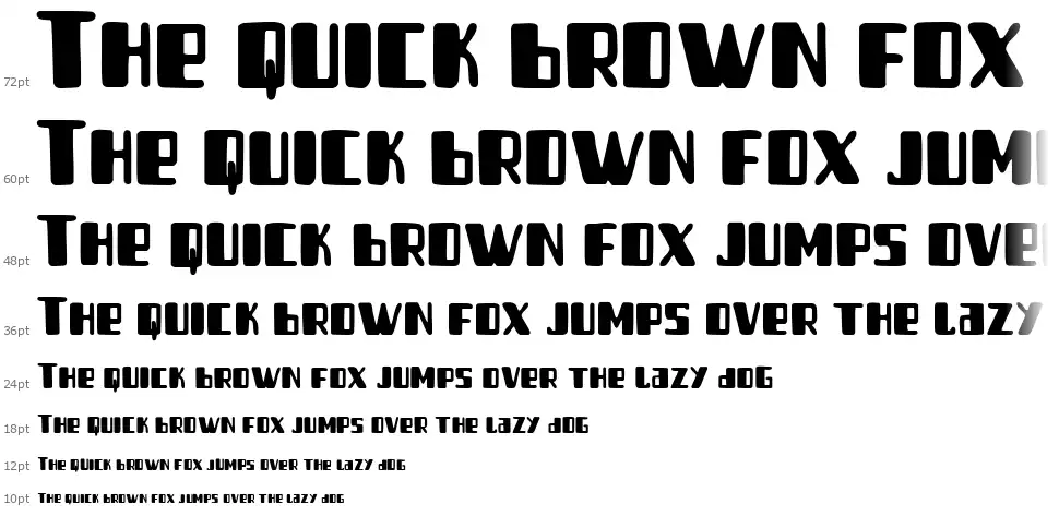 Good Sundayfont waterfall