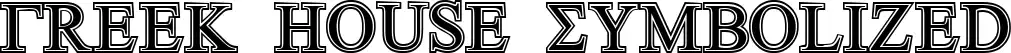 Greek House Symbolized