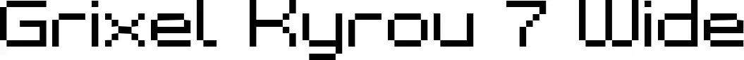 Grixel Kyrou 7 Wide