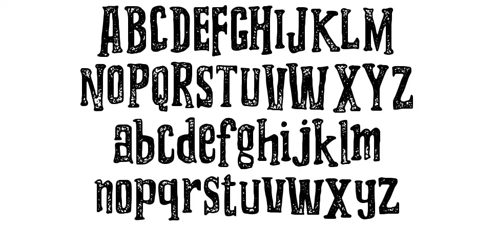 Grooving Texturedfont specimens