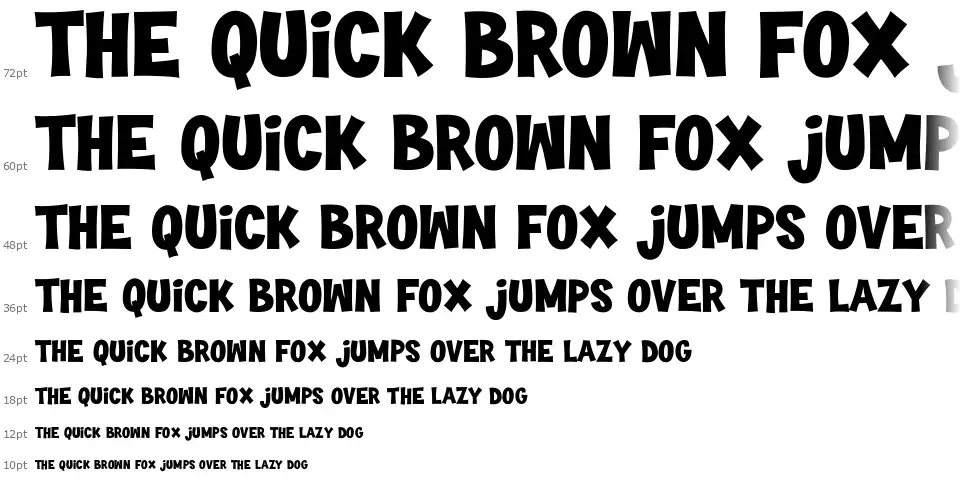 Guava Candyfont waterfall
