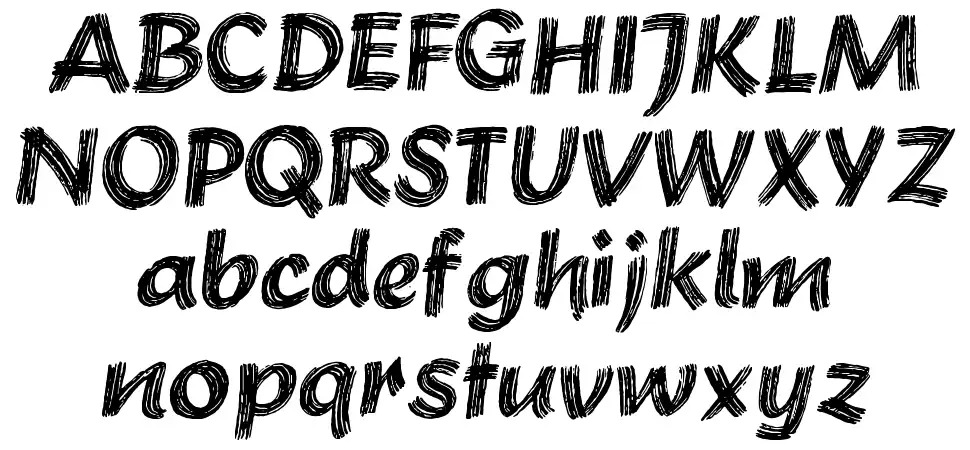 Haltfont specimens